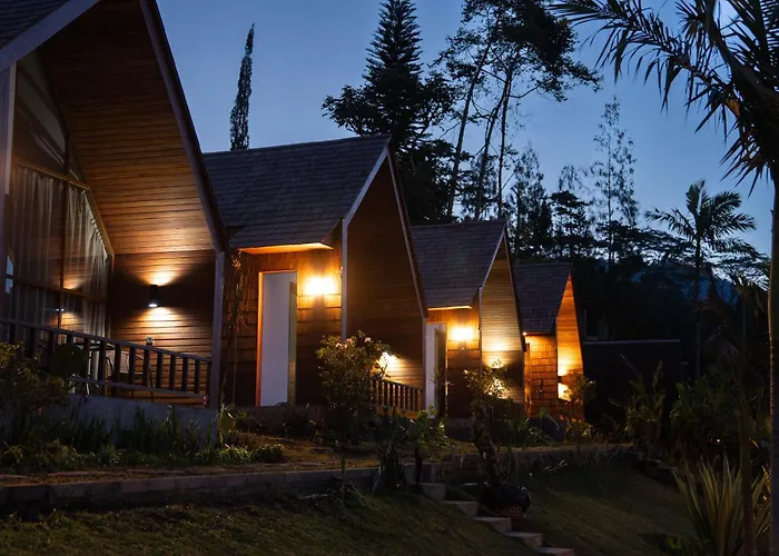 ロッジ Catu Glamping Bedugul Selemadeg